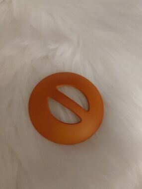 NWT Orange T-Shirt Tie Clip, Never Worn